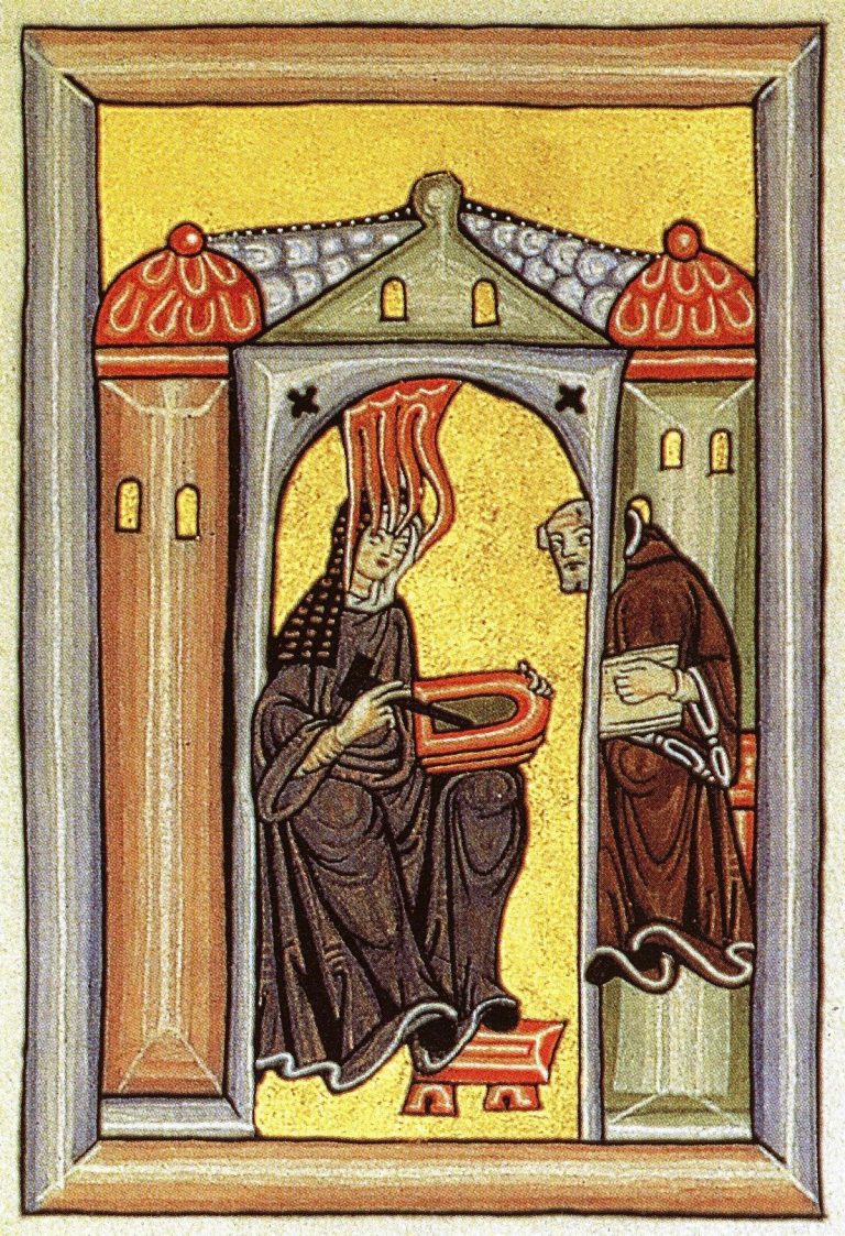 Hildegard von Bingen Causa de la muerte